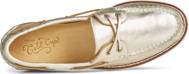 Gold Cup Authentic Original Montana Boat Shoe Gold Sperry