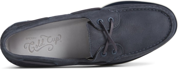Gold Cup Authentic Original Nubuck Boat Shoe Sperry Navy