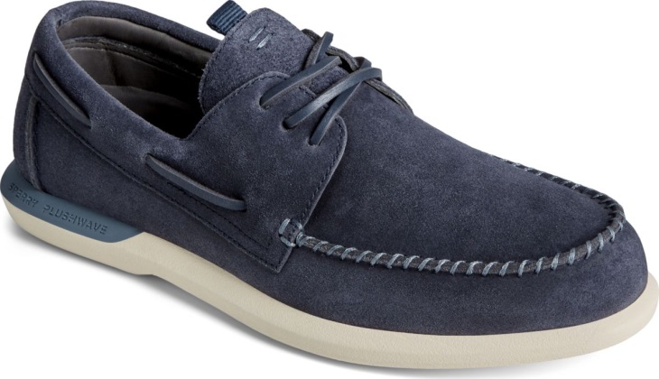 Gold Cup Authentic Original PLUSHWAVE 2.0 Boat Shoe Navy Sperry