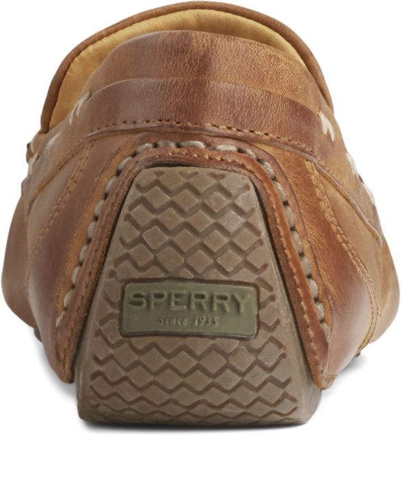 Gold Cup Davenport Driver Tan Sperry