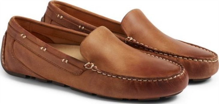 Gold Cup Davenport Driver Tan Sperry