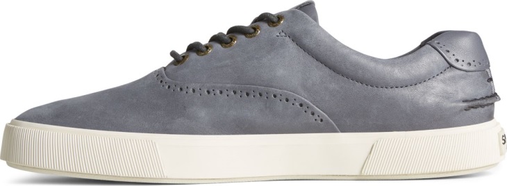 Gold Cup Striper PLUSHWAVE CVO Brogue Sneaker Black Sperry