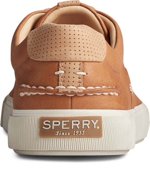 Gold Cup Striper PLUSHWAVE CVO Sneaker Soft Tan Sperry
