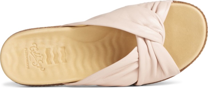 Gold Cup Waveside PLUSHWAVE Cross Slide Sandal Sperry Rose