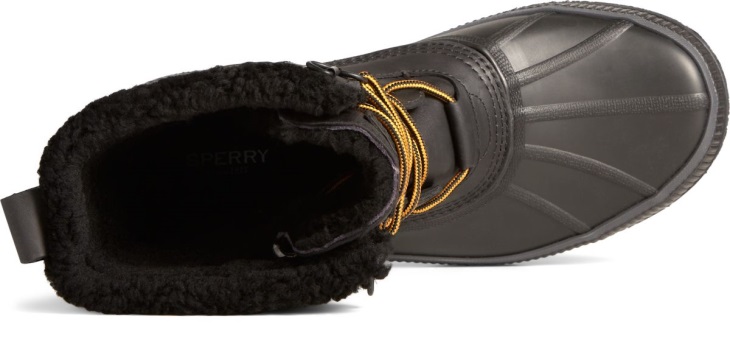 Ice Bay Tall Boot Thinsulate Black Sperry