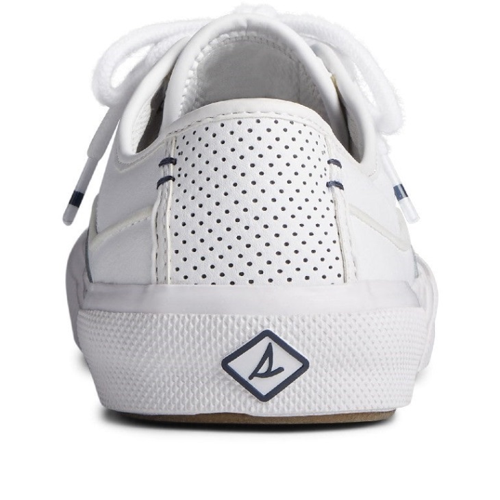 Male Soletide Mens Lace Shoes Sperry White