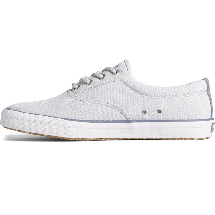 Male Striper II CVO Sustainable Lace Shoes Grey Sperry