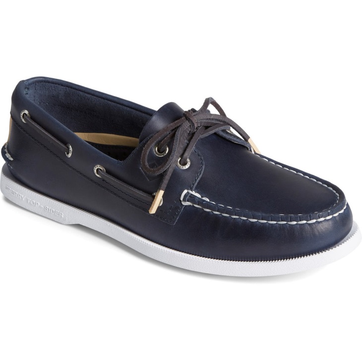Men's Authentic Original 2-Eye Pullup Sperry Navy