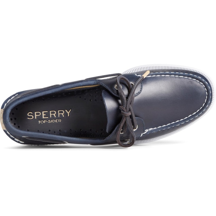 Men's Authentic Original 2-Eye Pullup Sperry Navy