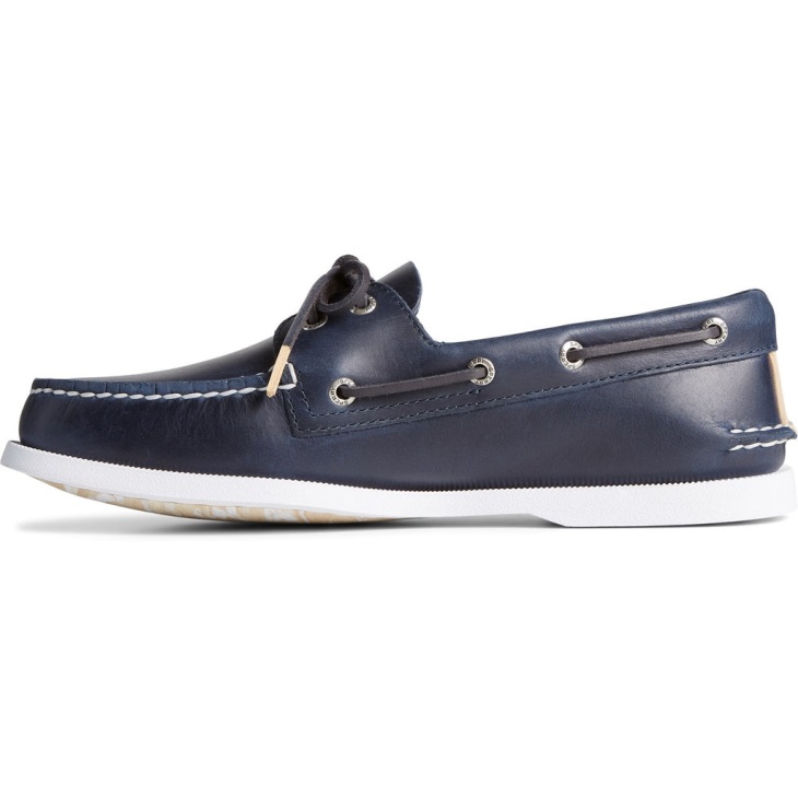 Men's Authentic Original 2-Eye Pullup Sperry Navy