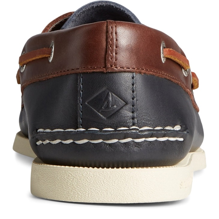 Men's Authentic Original 2-Eye Tri-Tone Shoes Navy Sperry