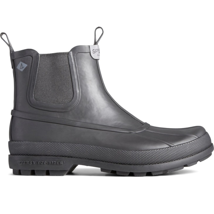 Men's Cold Bay Rubber Chelsea Boot Black Sperry