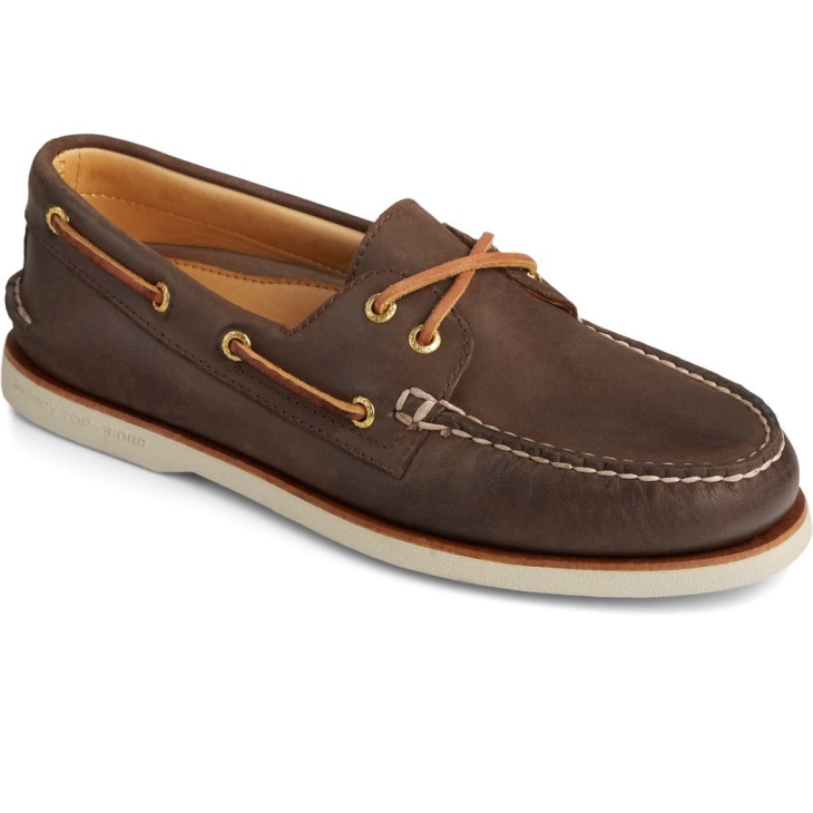 Men's Gold Cup Authentic Original Boat Shoe Brown Sperry