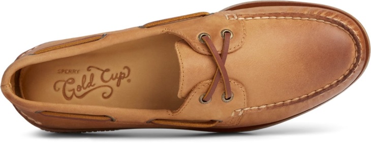 Men's Gold Cup Authentic Original Boat Shoe Tan Sperry