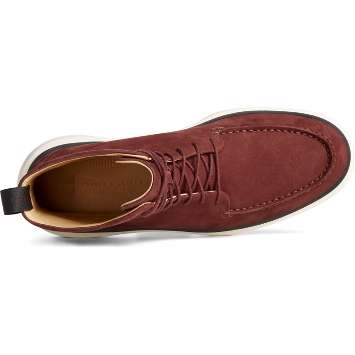 Men's Sperry x John Legend Commodore Plushwave Boot Sperry Oxblood