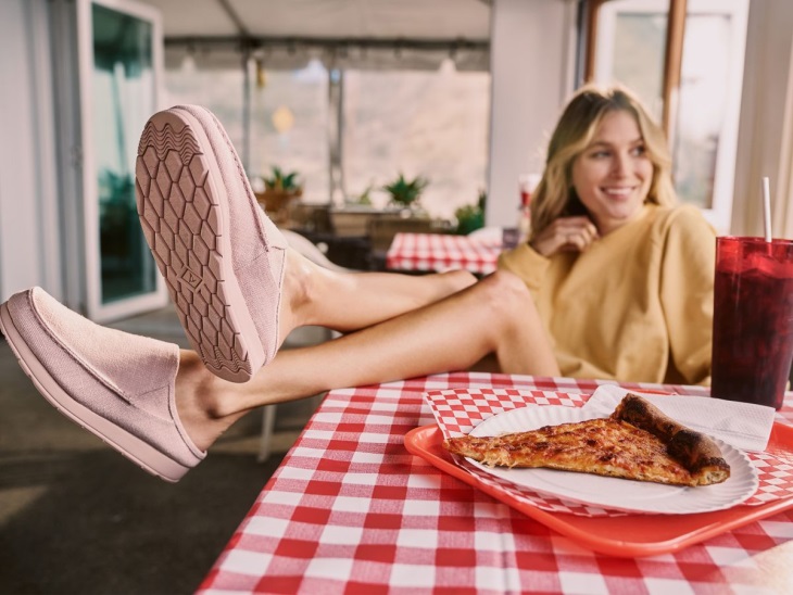 Moc-Sider Hemp Mule Sperry Rose