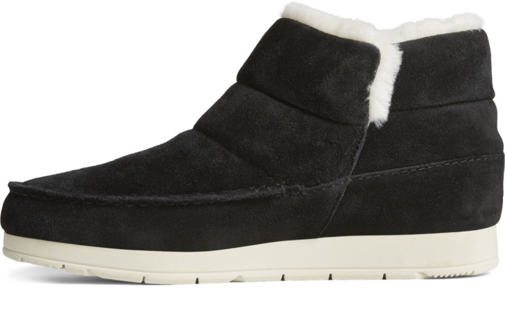 Moc-Sider Leather Bootie Sperry Black