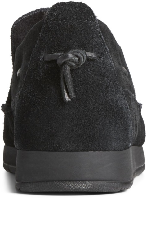 Moc-Sider Leather Slip On Blackout Sperry