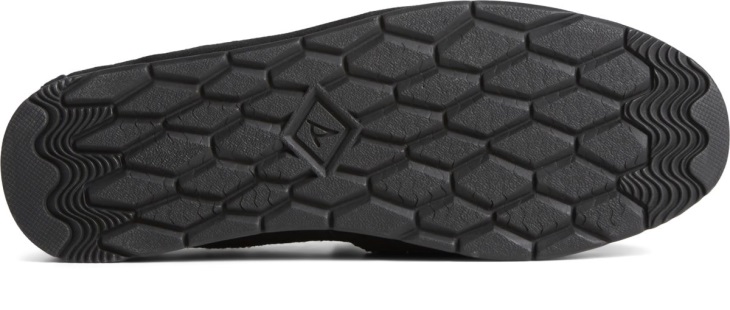 Moc-Sider Leather Slip On Blackout Sperry