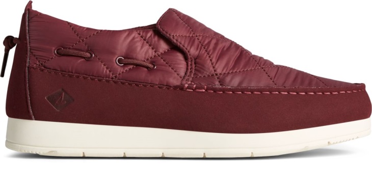 Moc-Sider Nylon Slip On Sperry Burgundy