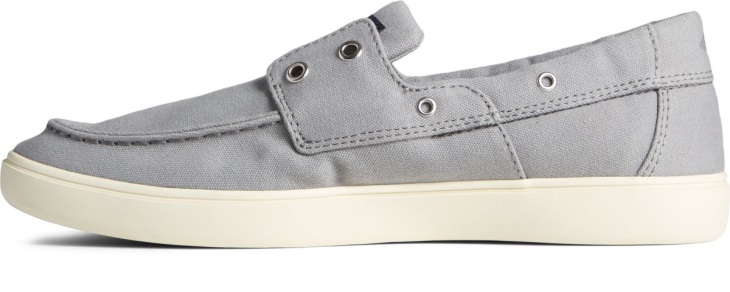 Outer Banks 2-Eye Canvas Boat Shoe Sperry Grey
