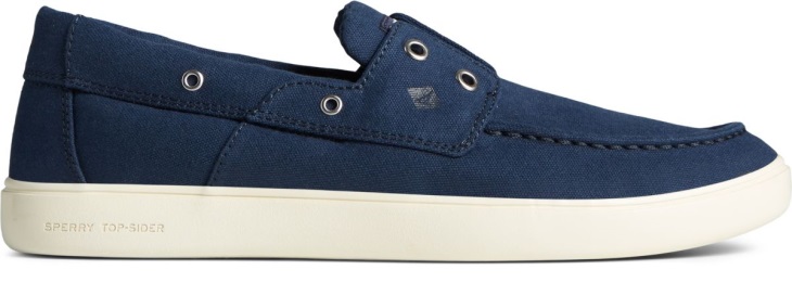 Outer Banks 2-Eye Canvas Boat Shoe Sperry Navy