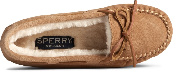 Reina Junior Trapper Slipper Cinnamon Sperry