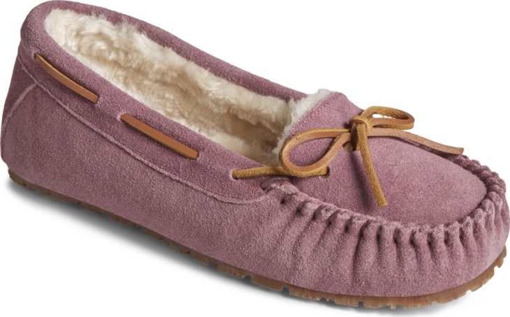 Reina Junior Trapper Slipper Mauve Sperry