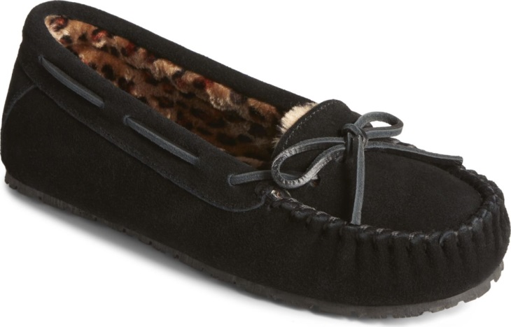 Reina Junior Trapper Slipper Sperry Black Camo