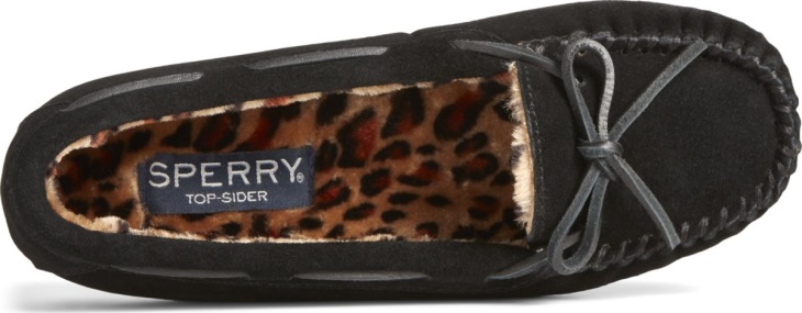 Reina Junior Trapper Slipper Sperry Black Camo
