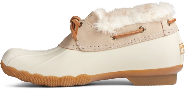 Saltwater 1-Eye Cozy Duck Boot Sperry Ivory