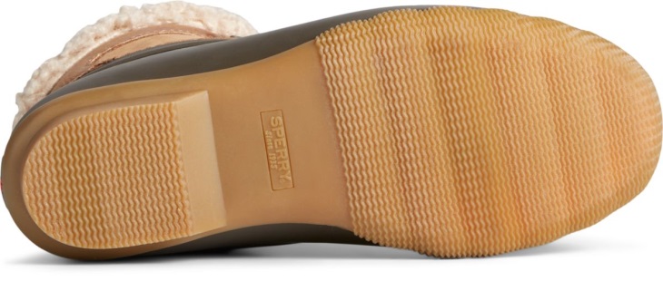 Saltwater Alpine Leather Duck Boot Sperry Tan