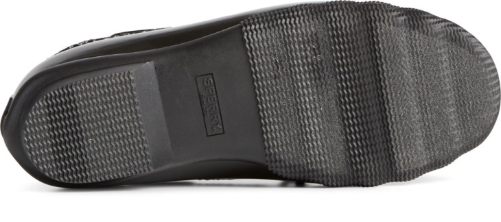 Saltwater Cheetah 1-Eye Duck Boot Sperry Black