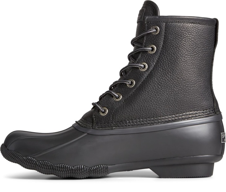 Saltwater Duck Boot Black Sperry