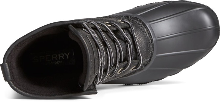 Saltwater Duck Boot Black Sperry