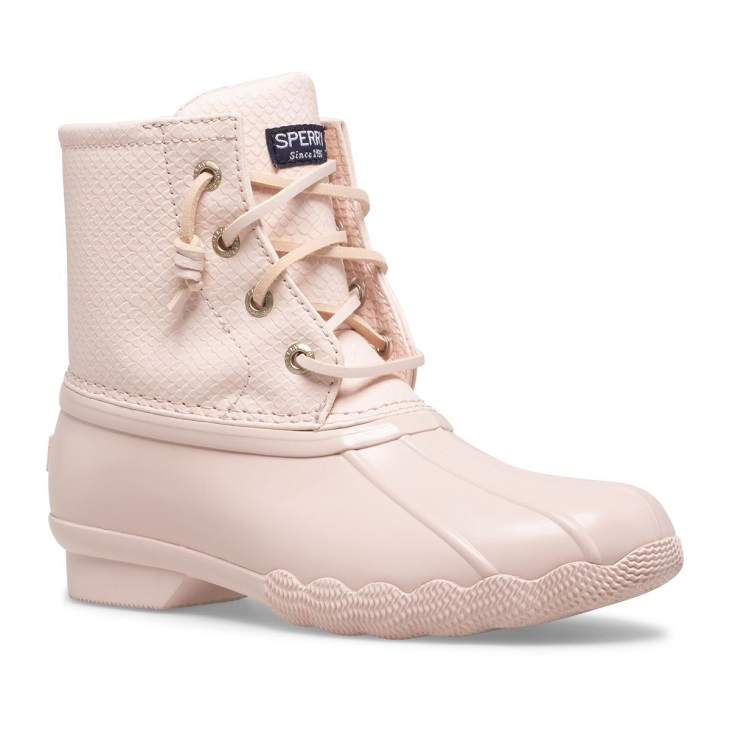 Saltwater Duck Boot Blush Sperry
