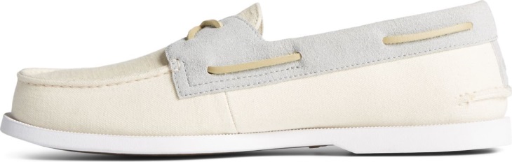 SeaCycled Authentic Original 2-Eye Boat Shoe Sperry Natural