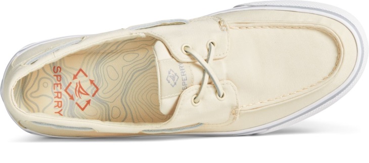 SeaCycled Bahama II Sneaker Ivory Sperry