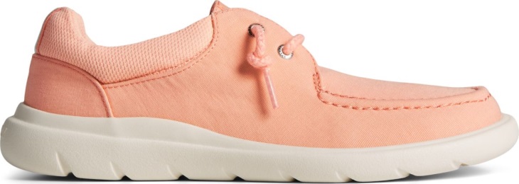 SeaCycled Captain's Moc Slip On Sperry Peach
