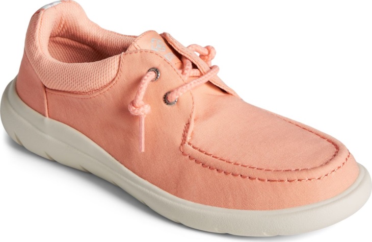 SeaCycled Captain's Moc Slip On Sperry Peach