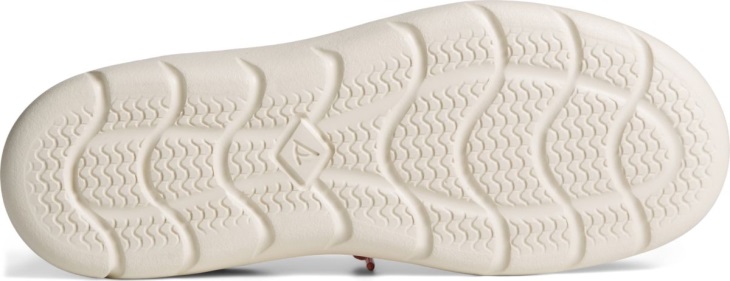 SeaCycled Captain's Moc Slip On Sperry Peach