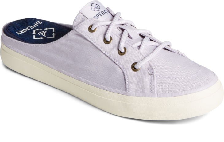 SeaCycled Crest Vibe Pastel Mule Sneaker Lilac Sperry
