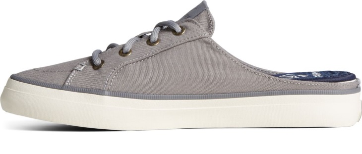 SeaCycled Crest Vibe Pastel Mule Sneaker Sperry Grey