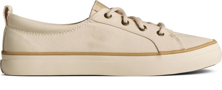 SeaCycled Crest Vibe Pastel Sneaker Cream Sperry