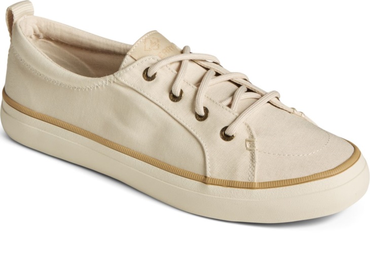 SeaCycled Crest Vibe Pastel Sneaker Cream Sperry
