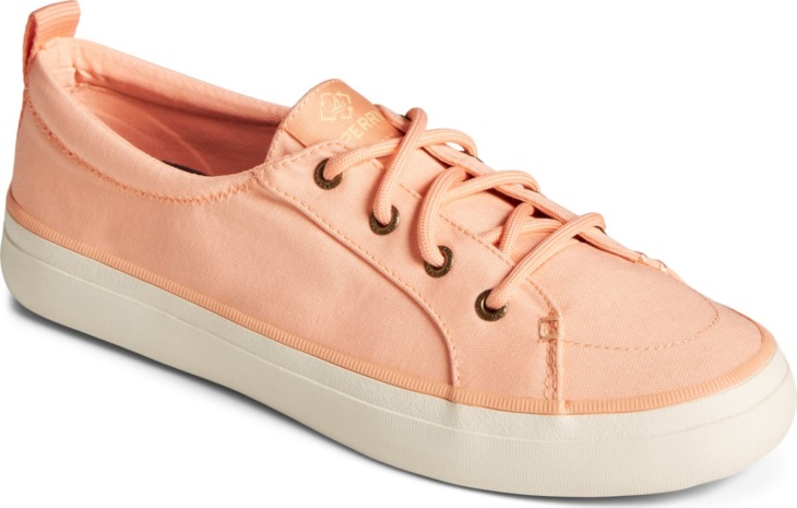 SeaCycled Crest Vibe Pastel Sneaker Sperry Peach