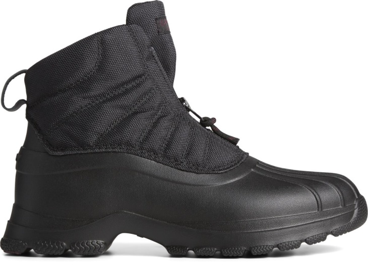 SeaCycled Duck Float Zip Up Boot Sperry Black
