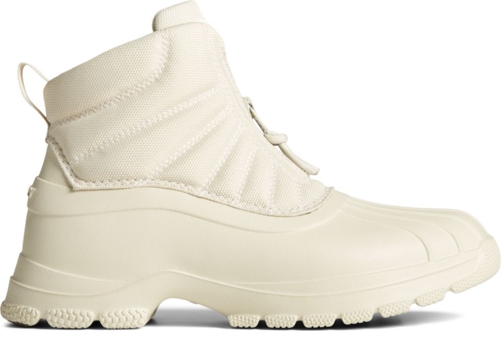 SeaCycled Duck Float Zip Up Boot Sperry Ivory