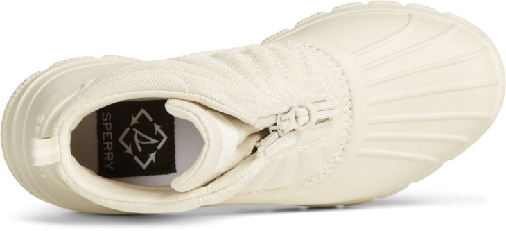 SeaCycled Duck Float Zip Up Boot Sperry Ivory