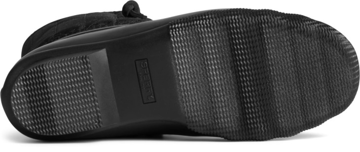 SeaCycled Saltwater Nylon Duck Boot Sperry Black